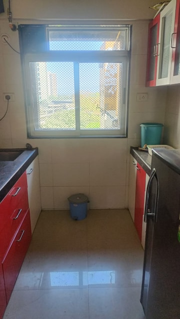 Bathroom in 1 BHK Apartment at Vihang Hills, Ghodbunder Road – for Rent