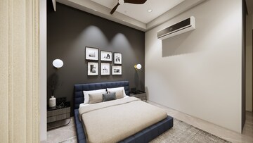 Bedroom in 2 BHK Apartment at Signature Orchard Avenue 2, Sector 93 – for Rent
