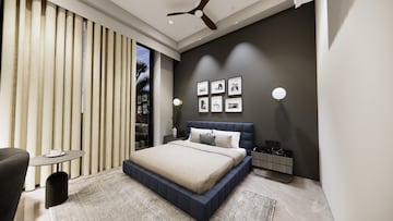 Bedroom in 2 BHK Apartment at Signature Orchard Avenue 2, Sector 93 – for Rent