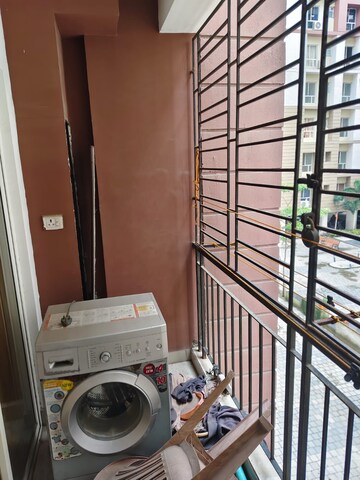 Balcony in 2 BHK Apartment at Unimark Springfield Classic 2, Rajarhat – for Sale