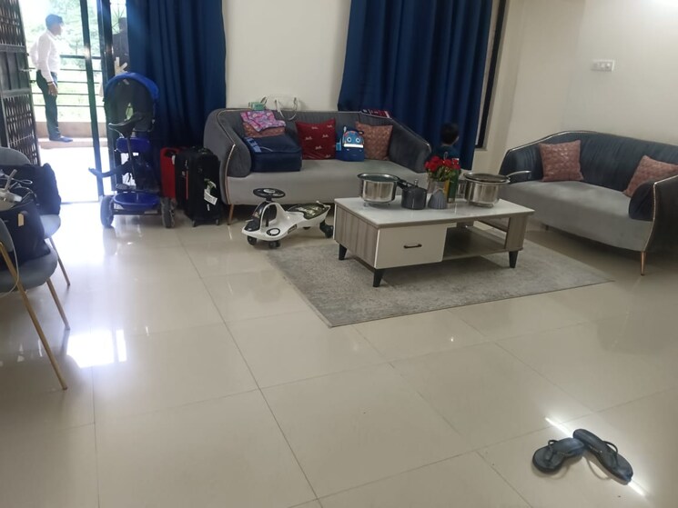 Living Room, kumar-urban-kruti 2.5 Bedroom 1200 Sq.Ft. Apartment In Kalyani Nagar Pune 9011047