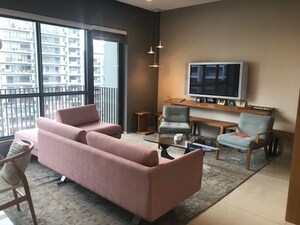 Living Room in 2 BHK Apartment at Ireo Victory Valley, Sector 67 – for Sale