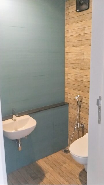 Bathroom in 1 BHK Apartment at Lodha Crown Quality Homes, Majiwada – for Sale