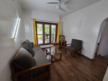 Living Room in 1 BHK Apartment at Clover Dale, Koregaon Park – for Rent