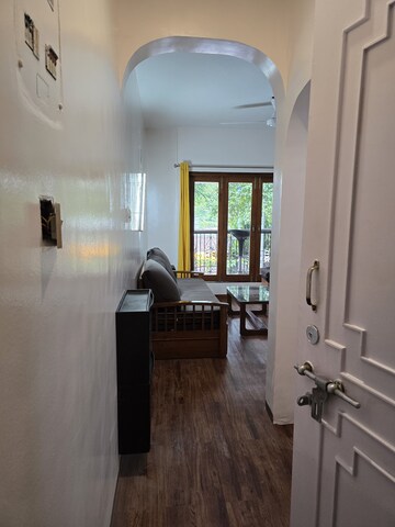 Living Room in 1 BHK Apartment at Clover Dale, Koregaon Park – for Rent