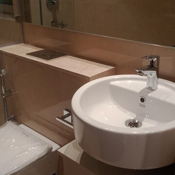 Bathroom in 2 BHK Apartment at Hiranandani Highland, Powai – for Rent