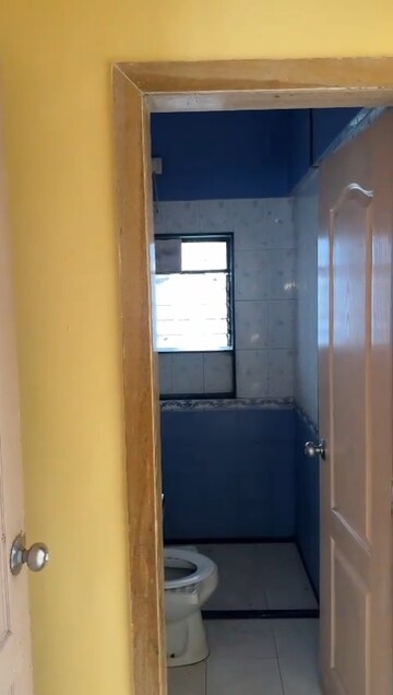 Bathroom in 2 BHK Apartment at Kopar Khairane – for Rent