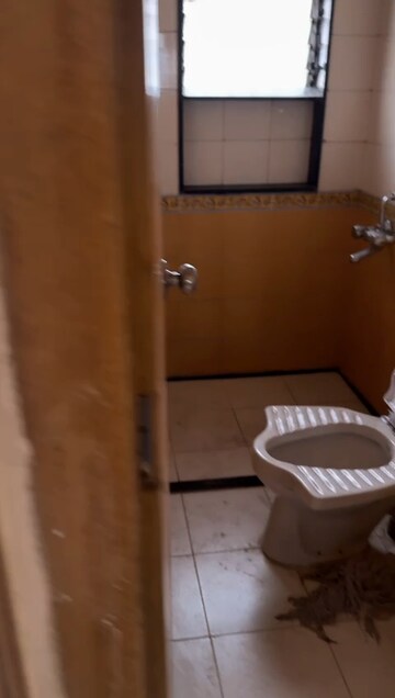 Bathroom in 2 BHK Apartment at Kopar Khairane – for Rent