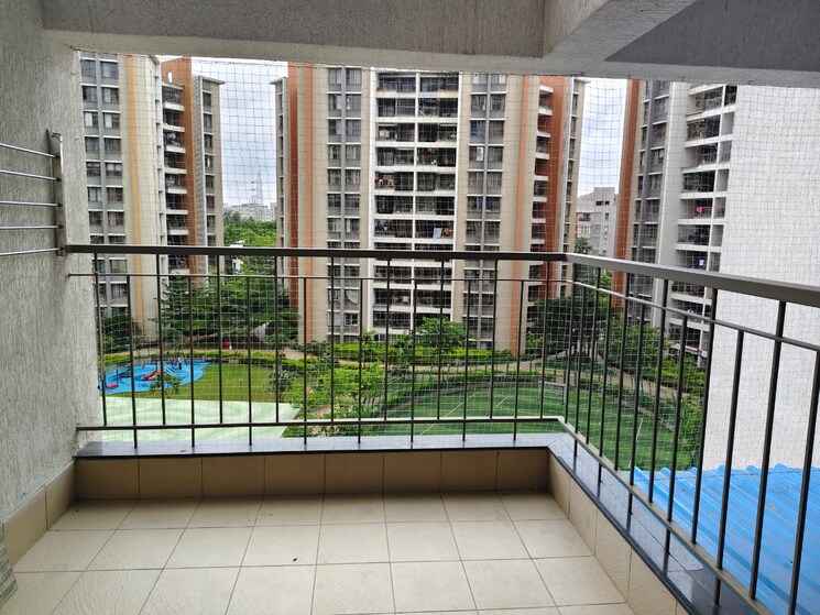 Balcony, pride-purple-park-ivory 3 Bedroom 1400 Sq.Ft. Apartment In Wakad Pune 9011156