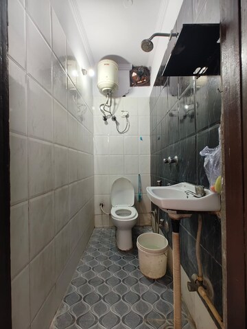 Bathroom in 2 BHK Builder Floor at Govindpuri – for Rent