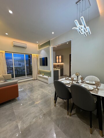 Living Room in 1 BHK Apartment at Vasant Vihar – for Sale
