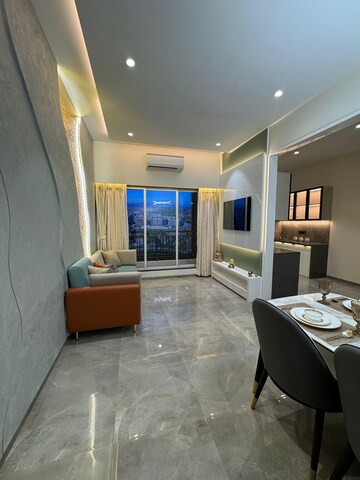 Living Room in 1 BHK Apartment at Vasant Vihar – for Sale