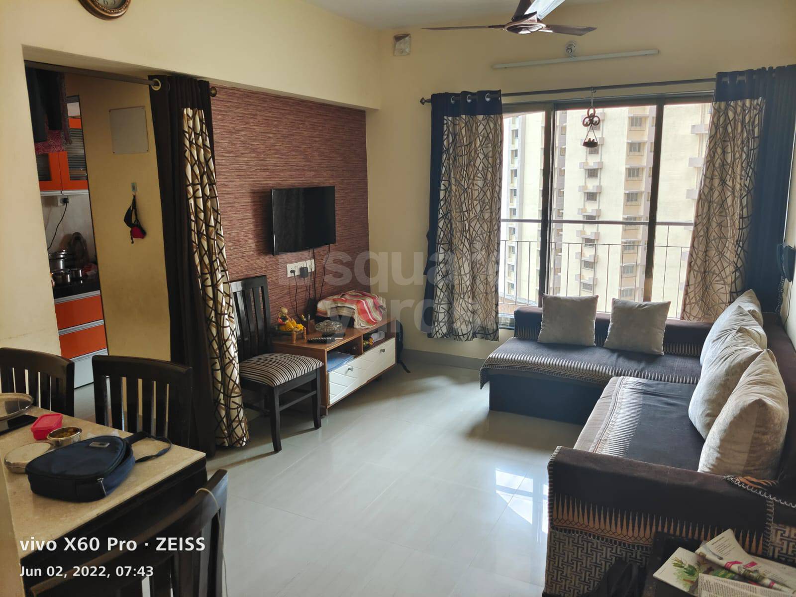 2 BHK + Pooja Room Apartment For Sale in Hubtown Greenwoods