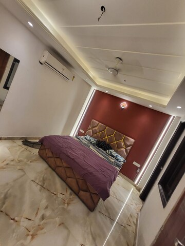 Bedroom in 2 BHK Builder Floor at Freedom Fighters Enclave – for Rent