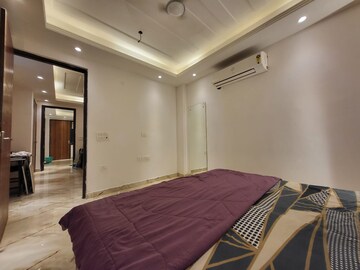 Bedroom in 2 BHK Builder Floor at Freedom Fighters Enclave – for Rent