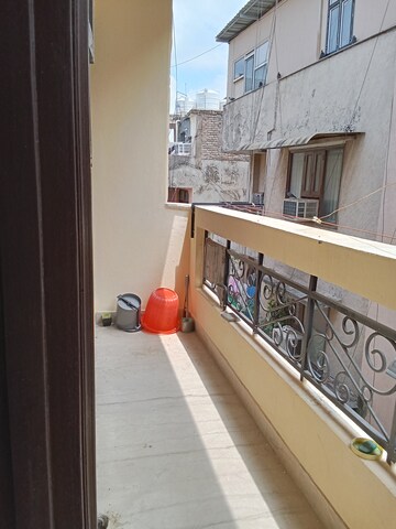 Balcony in 2 BHK Builder Floor at Arjun Nagar – for Rent