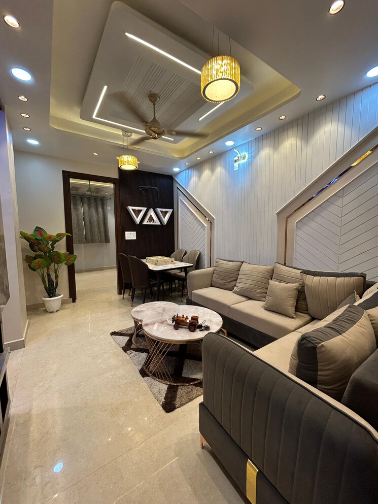 Living Room, dwarka mor 3 Bedroom 713 Sq.Ft. Builder Floor In Dwarka Mor Delhi 9011311