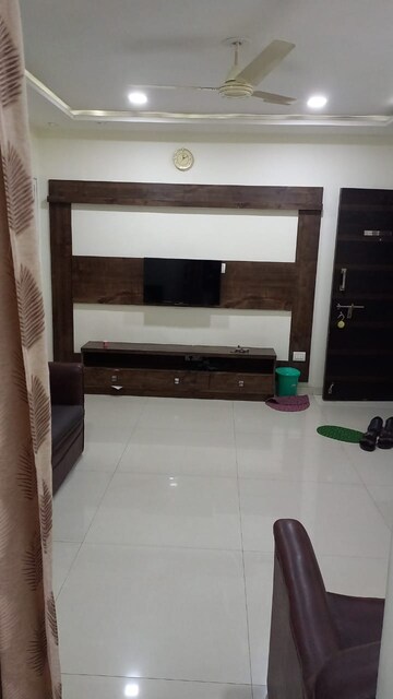 Living Room in 2 BHK Apartment at Silver Residency Bhusari Colony, Kothrud – for Rent