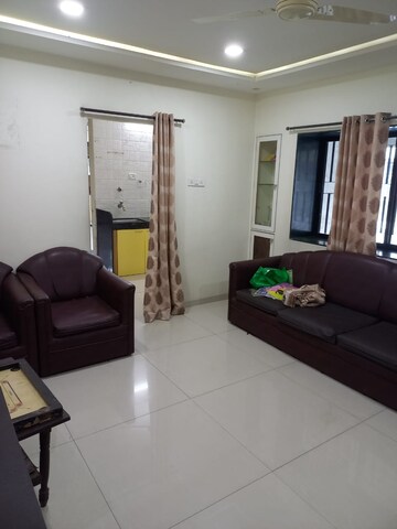 Living Room in 2 BHK Apartment at Silver Residency Bhusari Colony, Kothrud – for Rent