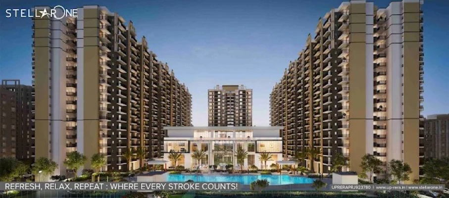 3 BHK 1800 Sq.Ft. Apartment in Stellar One
