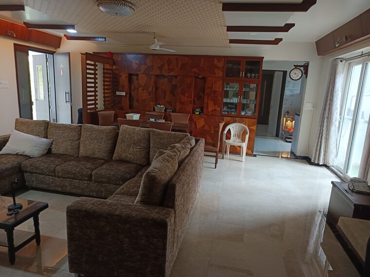 Living Room, pinnacle-brook-side 3 Bedroom 1800 Sq.Ft. Apartment In Bavdhan Pune 9011386