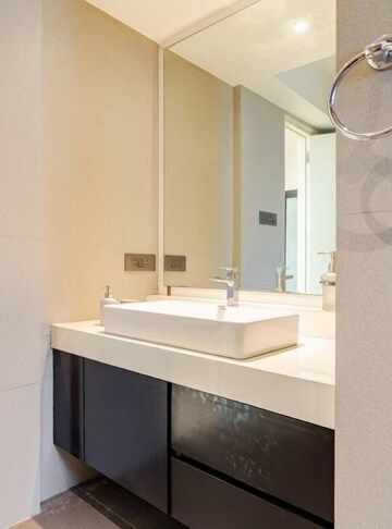 Bathroom in 4 BHK Apartment at Rustomjee 9 JVPD, Juhu – for Sale