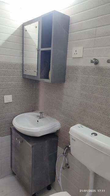 Bathroom in 4 BHK Apartment at Orris Carnation Residency, Sector 85 – for Rent