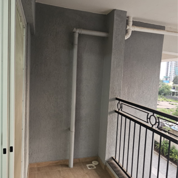 Balcony in 2.5 BHK Apartment at Krisala 41 Elite, Tathawade – for Sale