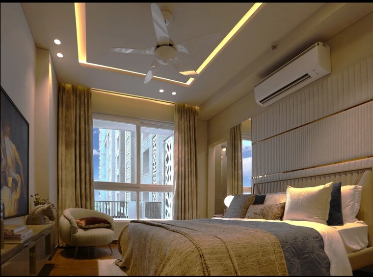 Bedroom, mapsko-mount-ville 3 Bedroom 1490 Sq.Ft. Apartment In Sector 79 Gurgaon 9011472