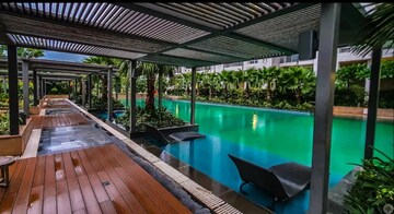 Balcony in 3 BHK Apartment at Mapsko Mount Ville, Sector 79 – for Sale