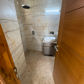 Bathroom in 3 BHK Builder Floor at Parklands, Sector 85 – for Sale