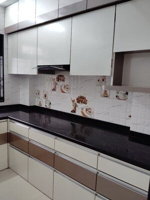 Kitchen in 1 BHK Apartment at Puraniks Kavya Dhara CHS, Dhokali – for Sale