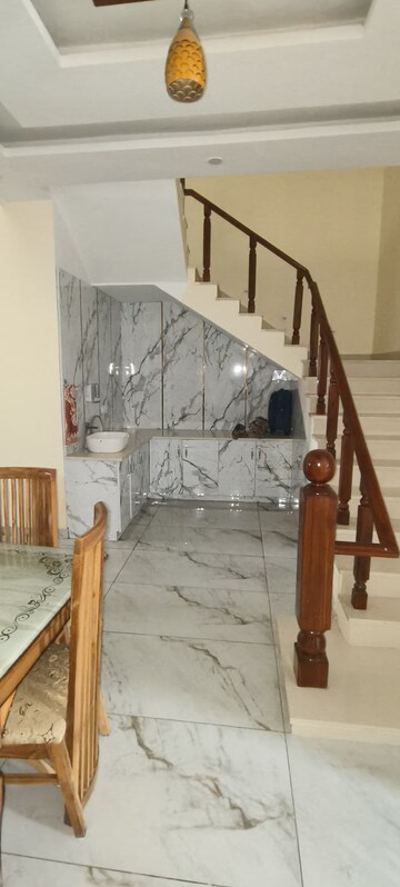 Staircase in 6 BHK Independent House at Aerocity – for Sale