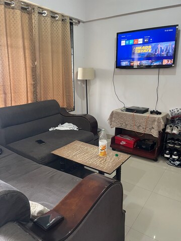 Living Room in 2 BHK Apartment at Bramhacorp Water Bay, Kalyani Nagar – for Rent