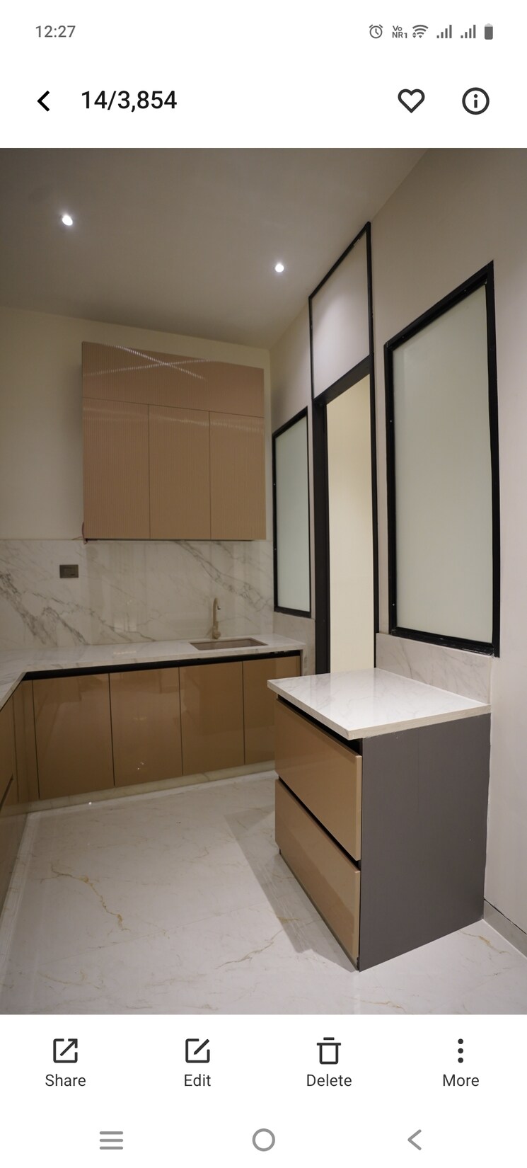 Kitchen, roswalt-raya 2 Bedroom 747 Sq.Ft. Apartment In Chembur Mumbai 9011555