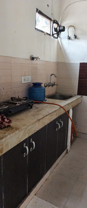 Kitchen in 1 BHK Builder Floor at Lajpat Nagar – for Rent