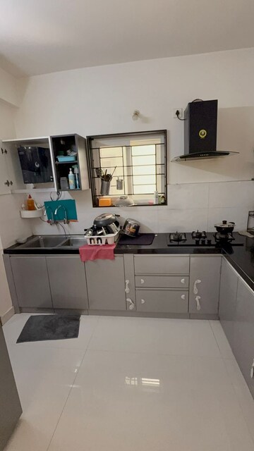 Kitchen in 3 BHK Apartment at Dukes Galaxy, Banjara Hills – for Rent