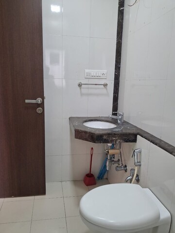 Bathroom in 2 BHK Apartment at Aristo Pearl Residency, Prabhadevi – for Rent