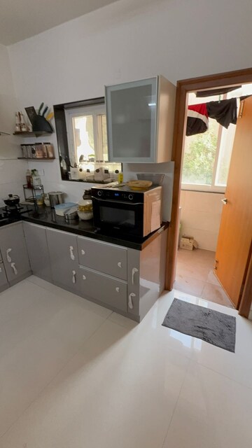 Kitchen in 3 BHK Apartment at Dukes Galaxy, Banjara Hills – for Rent
