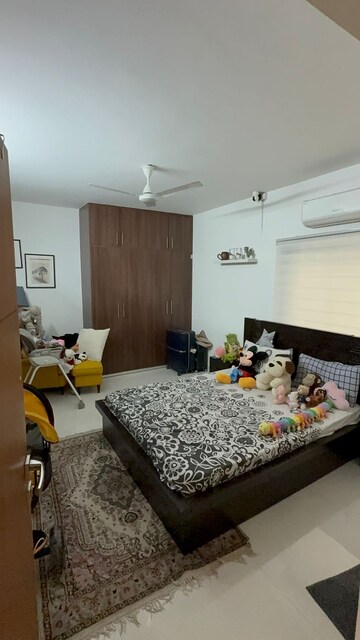 Bedroom in 3 BHK Apartment at Dukes Galaxy, Banjara Hills – for Rent