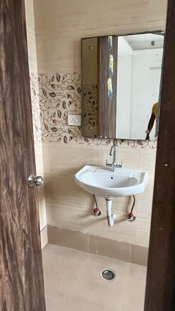 Bathroom in 1 BHK Builder Floor at Freedom Fighters Enclave – for Rent