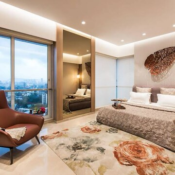 Bedroom in 3 BHK Apartment at Ekta Tripolis, Motilal Nagar – for Sale