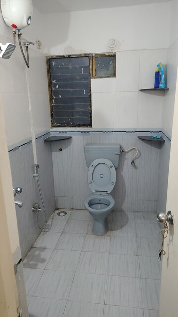 Bathroom in 2 BHK Apartment at Goel Ganga Orchard, Mundhwa – for Rent