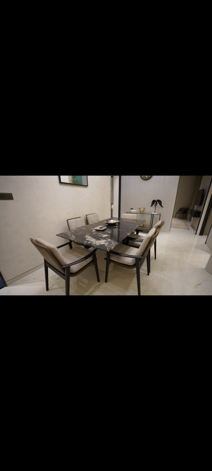 Dining area, roswalt-raya 2 Bedroom 680 Sq.Ft. Apartment In Chembur Mumbai 9011628