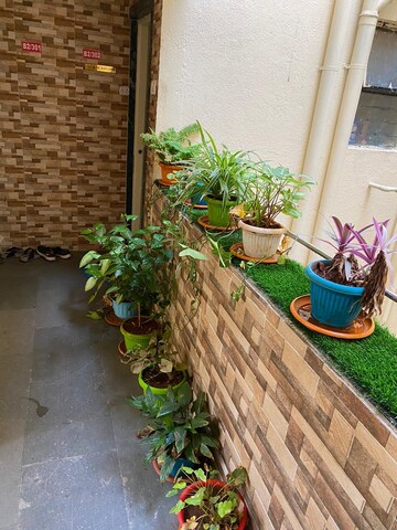 Balcony in 1 BHK Apartment at Wadgaon Sheri – for Rent