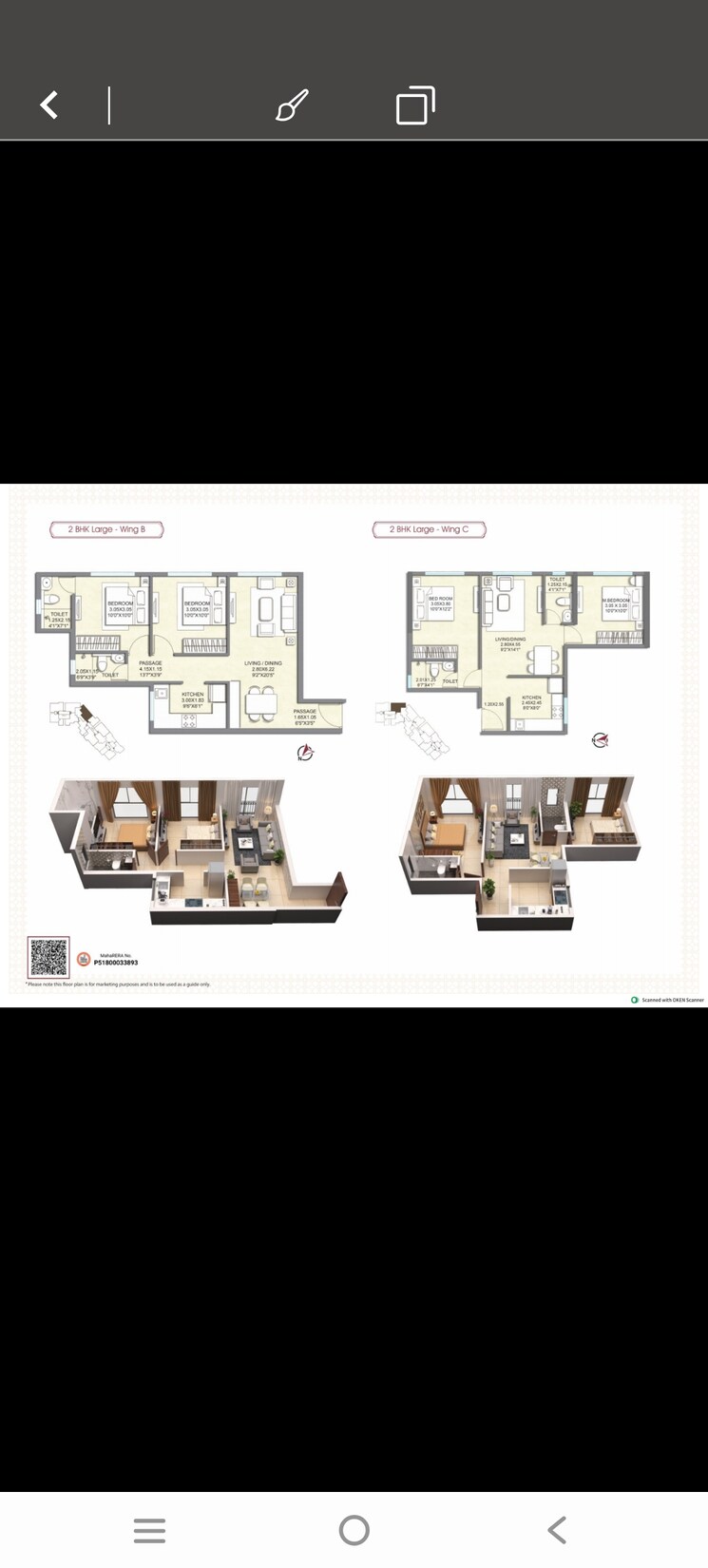Floor Plan, shikara-heights 1 Bedroom 525 Sq.Ft. Apartment In Sion Mumbai 9011708