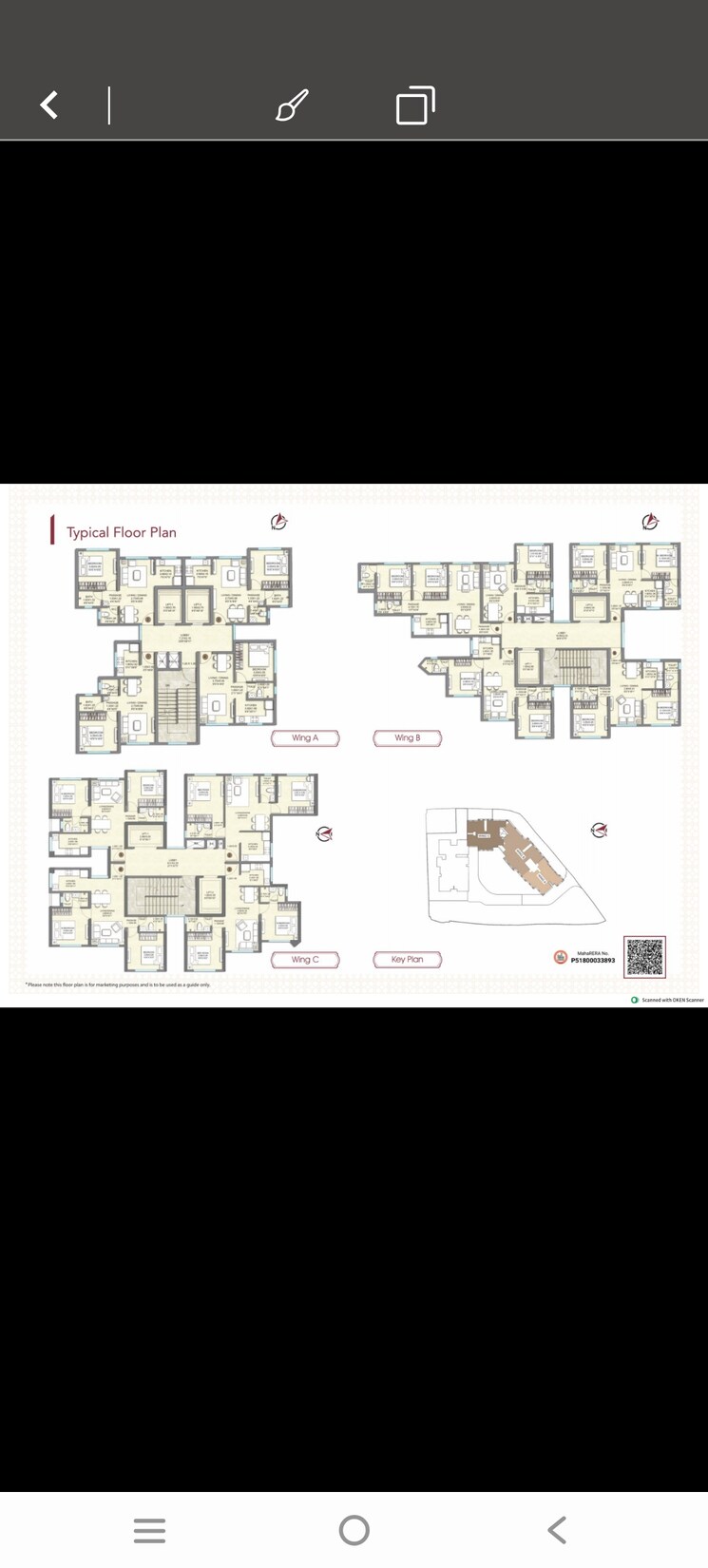 Floor Plan, shikara-heights 1 Bedroom 525 Sq.Ft. Apartment In Sion Mumbai 9011708