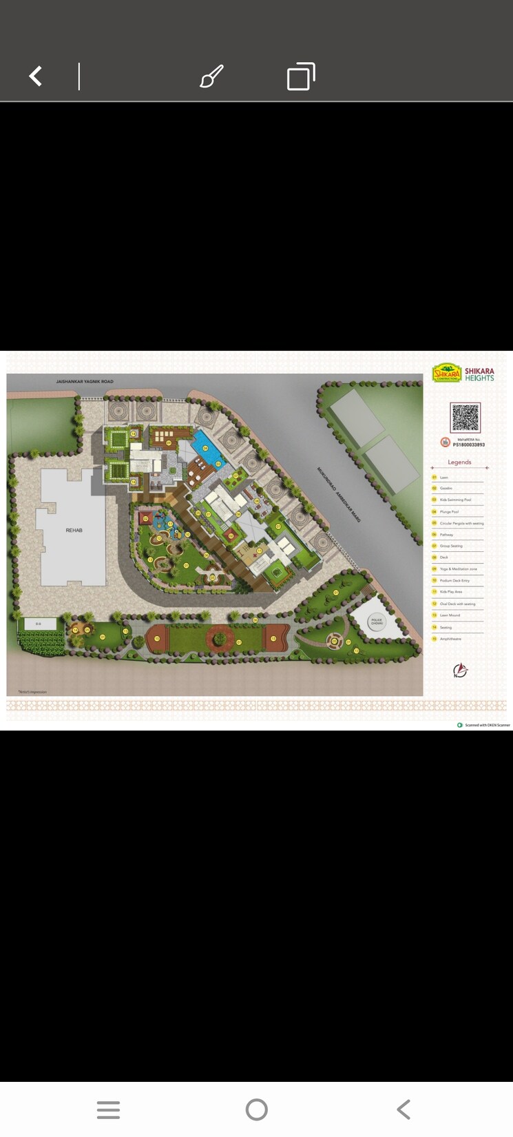 Master Plan, shikara-heights 1 Bedroom 525 Sq.Ft. Apartment In Sion Mumbai 9011708