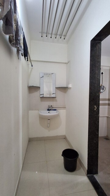 Bathroom in 1 BHK Apartment at Sai Nagari CHS Kalyani Nagar, Kalyani Nagar – for Rent
