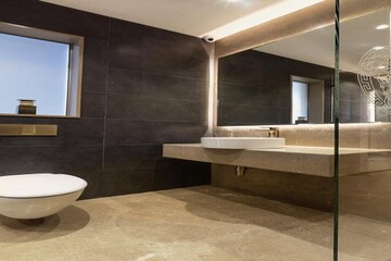 Attached Bathroom in 2 BHK Apartment at Platinum Life, Andheri West – for Rent